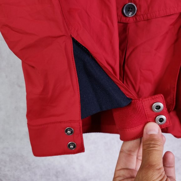 UNTUCKit Men's XL Nylon Zip/Button Windbreaker - Picture 4 of 11